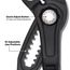 7" Straight Jaw Quick-Adjust Pump Pliers, D5057BS