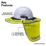 Flame-Resistant Full Brim Sombrero (High Visibility Yellow), FR03010HIVIS
