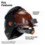 Phoenix Helmet Hard Hat Adapter Kit, KWHADAPTER
