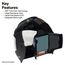 Phoenix Helmet Auto-Dark Screen, KWHSCRN