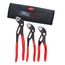 3 Piece Cobra Set w/ Tool Roll (5", 7-1/4", 10")