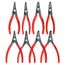 8 Piece Precision Circlip Pliers Set