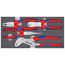4 Piece Chrome Pliers Set