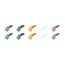 10 Piece KNIPEXTEND ColorCoded Clips (Green, Dark Gray, Orange, White, Violet)