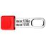 6 Piece KNIPEXTEND ColorCoded and TetheredTool Clips, Red