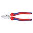 7-1/4" High Leverage Combination Pliers w/ Comfort Grip, Chrome