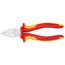 7-1/4" Insulated Combination Pliers w/ Multi-Component Grips