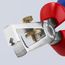 6-1/4" Chrome End-Type Wire Stripper w/ Multi-Component Grips