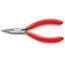 5" Snipe Nose Side Cutting Pliers, Chrome