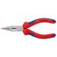 5-1/2" Snipe Nose Side Cutting Pliers w/ Multi-Component Grips