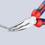 6-1/2" Snipe Nose Side Cutting Pliers, 45-Degree Angle