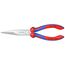 8" Snipe Nose Side Cutting Pliers w/ Comfort Grip