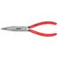 8" Snipe Nose Side Cutting Pliers, 40-Degree Angle