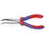 8" Snipe Nose Side Cutting Pliers w/ Comfort Grip, 40-Degree Angle