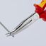 8" Snipe Nose Insulated Side Cutting Pliers, 40-Degree Angle