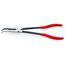 11" Long Reach Needle Nose Pliers, 45-Degree Angle