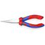6-1/4" Slim Long Nose Telephone Pliers w/ Comfort Grip