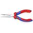 6-1/4" Slim Long Nose Telephone Pliers w/ Comfort Grip