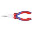 6-1/4" Slim Long Nose Telephone Pliers w/ Comfort Grip