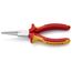 6-1/4" Insulated Long Nose Pliers, Round Tips