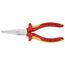 6-1/4" Insulated Long Nose Pliers, Round Tips