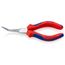 6-1/4" Flat Nose Pliers w/ Multi-Component Grips, 45-Degree Angle