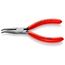 5-1/4" Relay Adjusting Angled Pliers, Flat Tips, 40-Degree Angle