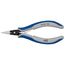 5-1/4" Electronics Pliers w/ Flat-Wide Tips, Cross-Hatched