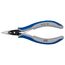 5-1/4" Electronics Pliers w/ Half-Round Tips, Cross-Hatched