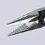 5-1/4" Electronics Pliers w/ Half-Round Tips, Cross-Hatched