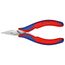 4-1/2" Electronics Pliers w/ Flat Tips and Multi-Component Grips