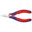 4-1/2" Electronics Pliers w/ Half-Round Tips and Multi-Component Grips