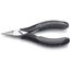4-1/2" Electronics Pliers w/ Half-Round Tips, Multi-Component Grips, ESD Handles