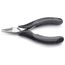 4-1/2" Electronics Pliers w/ Half-Round Tips, Multi-Component Grips, ESD Handles