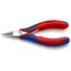4-1/2" Electronics Pliers w/ Round Tips and Multi-Component Grips