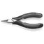 4-1/2" Electronics Pliers w/ Round Tips, Multi-Component Grips, ESD Handles