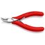 4-1/2" Electronics Pliers w/ Round Tips, 45-Degree Angle