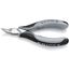 4-1/2" Electronics Pliers w/ Round Tips, Multi-Component Grips, ESD Handles, 45-Degree Angle