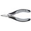 4-1/2" Electronics Pliers w/ Round Tips, Multi-Component Grips, ESD Handles, 45-Degree Angle