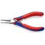 5-3/4" Electronics Pliers w/ Flat Tips and Multi-Component Grips