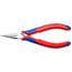 5-3/4" Electronics Pliers w/ Flat Tips and Multi-Component Grips