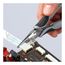 5-3/4" Electronics Pliers w/ Half-Round Tips, Multi-Component Grips, ESD Handles