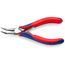 5-3/4" Electronics Pliers w/ Round Tips and Multi-Component Grips, 45-Degree Angle