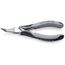 5-3/4" Electronics Pliers w/ Round Tips, Multi-Component Grips, ESD Handles, 45-Degree Angle