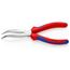 8" Mechanics' Pliers w/ Multi-Component Grips, 40-Degree Angle