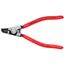 5" External Circlip Pliers w/ Locking Device, 10-25 mm Shafts, 90-Degree Angle