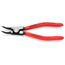 5-1/2" External Circlip Pliers w/ Locking Device, 3-10 mm Shafts, 90-Degree Angle