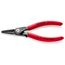 5-1/2" Internal Precision Circlip Pliers w/ Overexpansion Guard, 12-25 mm Bore Holes