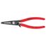 7-1/4" Internal Precision Circlip Pliers w/ Overexpansion Guard