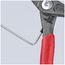 5-1/4" Internal Precision Circlip Pliers w/ Overexpansion Guard, 12-25 mm Bore Holes, 90-Degree Angle